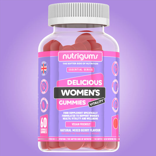 Women's Vitality (Multivitamins & Probiotics) Mixed Fruit Flavour - 60 Vegan Gummies